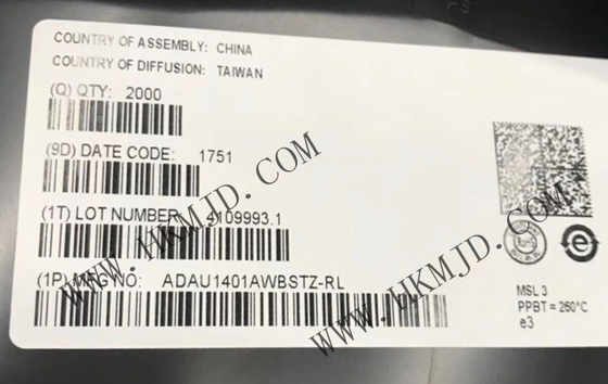 میکروکنترلر MCU ADAU1401AWBSTZ پردازنده صوتی 48-LQFP