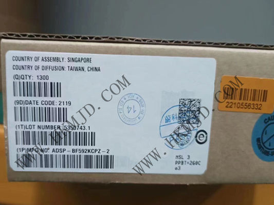 میکروکنترلر MCU ADSP-BF592KCPZ-2 تا 200MHz پردازنده های سیگنال دیجیتال 64-VFQFN