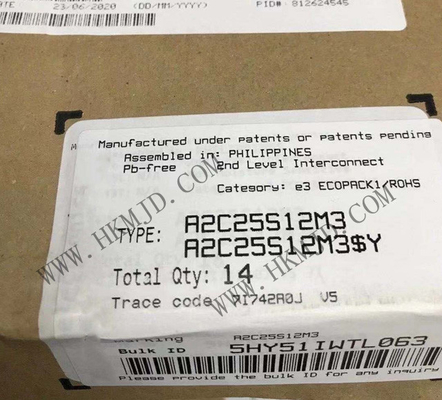 ماژول های IGBT خودرو A2C25S12M3 25A 197W ماژول های IGBT Trench Gate Field-Stop