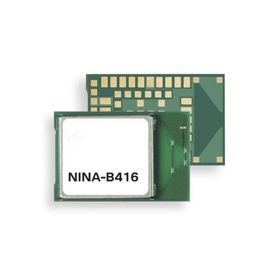 ماژول ارتباطات بی سیم NINA-B416-00B 4.6mA 2.4GHz ماژول گیرنده 2Mbps