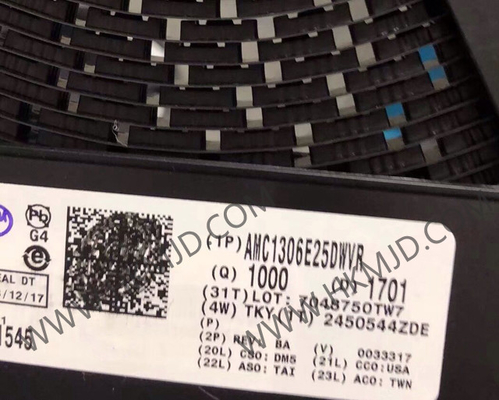 تراشه مدار یکپارچه AMC1306E25DWVR 16b CMOS Serial Isolated Module 8-SOIC