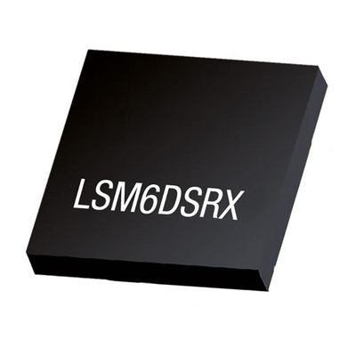 سنسور IC LSM6DSRXTR سرعت سنج ژایروسکوپ درجه حرارت 6 محور سنسور