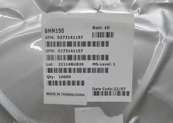 حسگر IC BMM150 20mA حسگر میدان ژئومغناطیسی سه محور 12-WLCSP بسته