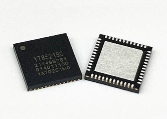 IC Ethernet YT8521SC-CA Transceiver یک پورت گیگابیت اترنت