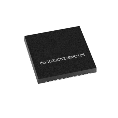 میکروکنترلر MCU DSPIC33CK256MC105T-I/M7 کنترل کننده های سیگنال دیجیتال 16 بیتی با سرعت بالا 100Mhz