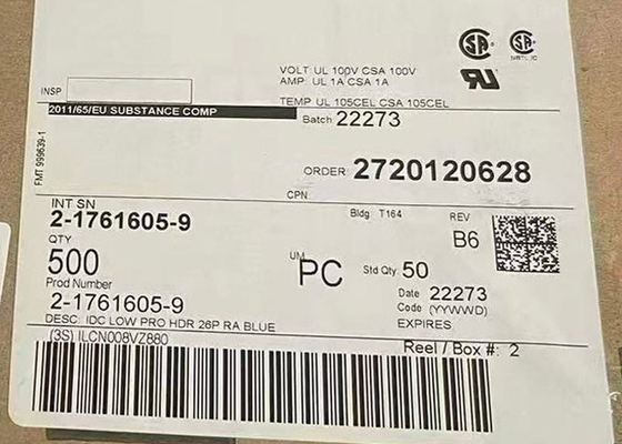 اتصال دهنده های 2-1761605-9 اتصال دهنده های سیم به صفحه 26موقعیت اتصال دهنده های کابل ربن