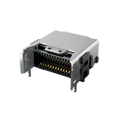 ARF6-08-S-RA-FR کانکتورهای AccceleRate Right-Angle Slim Socket 0.635mm Pitch