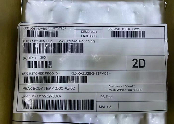 آرایه دروازه قابل برنامه ریزی XAZU2EG-1SFVC784Q Quad ARM Cortex-R5 FPGA IC 784-FCBGA