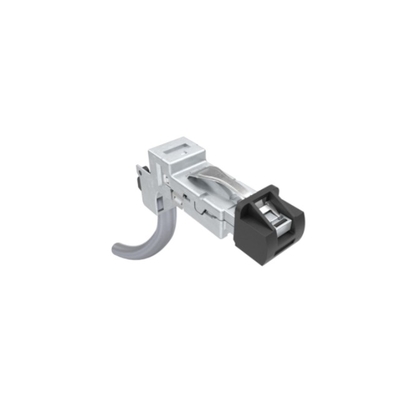 DRPC11A005010 کانکتورهای کانکتورهای اترنت 60 ولت 90 درجه صنعتی RJ پلاگ به Pigtail