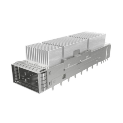 UE62-B162G-021E1 کانکتورهای 1x1 کانکتورهای قفس QSFP با 10.8mm سینک حرارت بالا