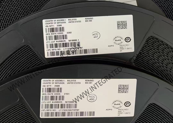 LT1793CS8 چیپ مدار یکپارچه کم سر و صدا Picoampere Bias Current JFET Input عملیاتی تقویت کننده