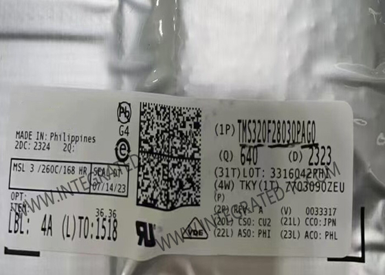 TMS320F28030PAGQ میکروکنترلر MCU خودرو 60MHz C2000 TM 32 بیتی MCU TQFP-64