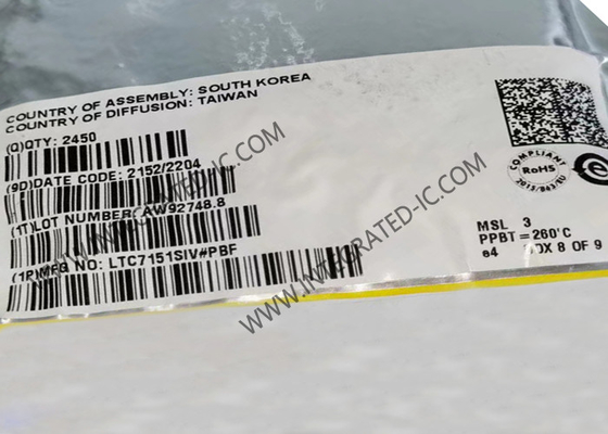 مبدل باک یکپارچه سنکرون با کارایی بالا LTC7151SIV 1MHz 28-VFQFN