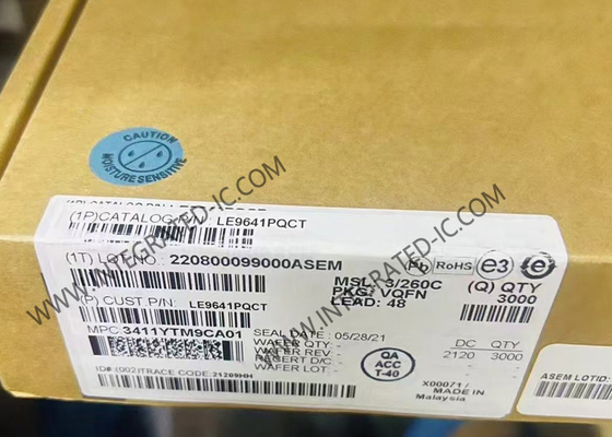 LE9641PQCT چیپ مدار یکپارچه 1 کانال 100V رابط مخابراتی IC QFN-48
