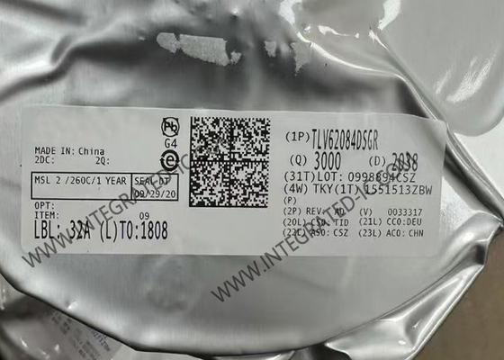 TLV62084DSGR تراشه مدار یکپارچه 2A تبدیل کننده مرحله ای با کارایی بالا