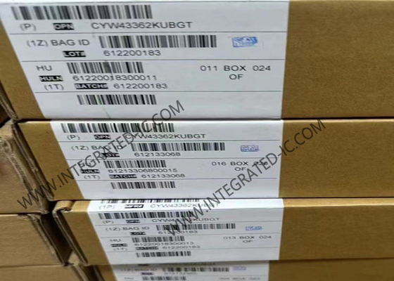 CYW43362KUBGT WIFI 6 چیپ تک چیپ یکپارچه IEEE 802.11TM Wi-Fi 4 چیپ