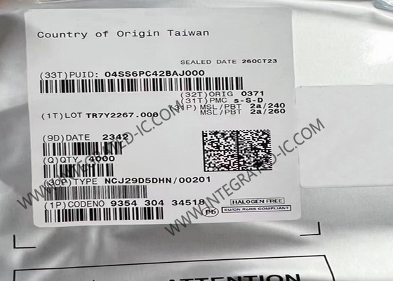 ماژول ارتباطات بی سیم NCJ29D5DHN/00201Y UWB IC Ultra-Wideband HVQFN-40