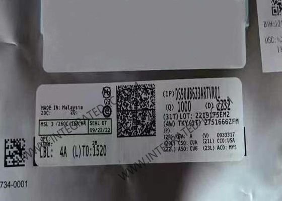 تراشه مدار یکپارچه DS90UB633ARTVRQ1 100MHz 1.87Gbps FPD-Link III سریالیزر