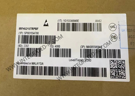 IRFH5215TRPBF چیپ مدار یکپارچه 150 ولت StrongIRFET TM Power MOSFET ترانزیستورها