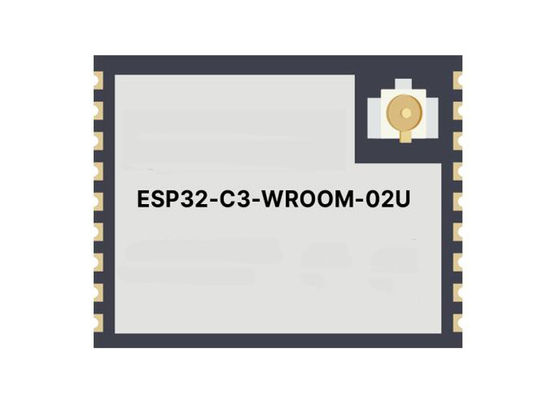 ESP32-C3-WROOM-02U-H4 ماژول ارتباطات بی سیم ماژول های 2.4GHz Wi-Fi و BT LE