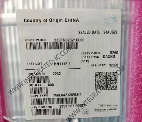 MKE04Z128VLH4 میکروکنترلر MCU 48MHz Kinetis KE04 جریان اصلی ARM Cortex-M0 MCU LQFP-64