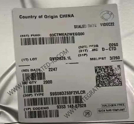 S9S08DZ60F2VLCR میکروکنترلر MCU 40MHz 8-Bit Microcontroller IC LQFP-32 8-Bit MCU
