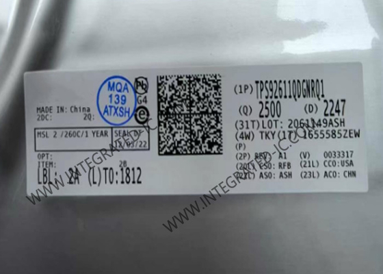 TPS92611QDGNRQ1 تراشه مدار یکپارچه خودرو یک کانال LED راننده HVSSOP-8