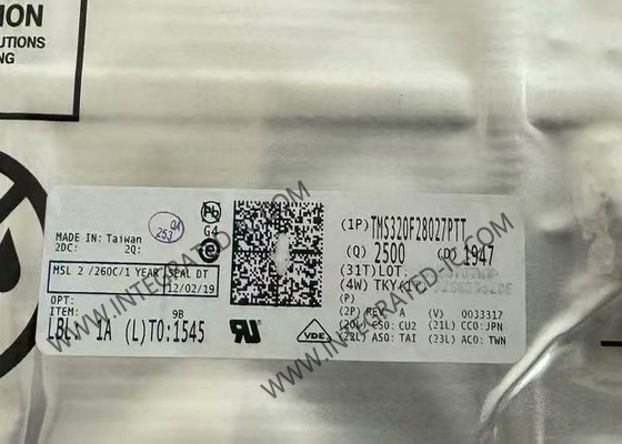 TMS320F28027PTT میکروکنترلر MCU 60MHz 64KB فلش C2000 TM 32 بیتی MCU LQFP-48