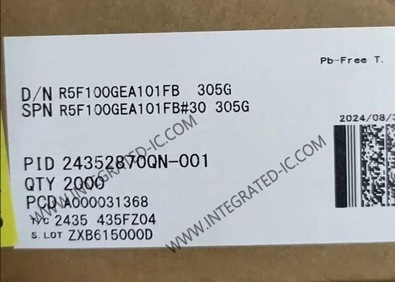 R5F100GEA101FB میکروکنترلر MCU RL78/G13 میکروکنترلرهای با عملکرد بالا با قدرت کم
