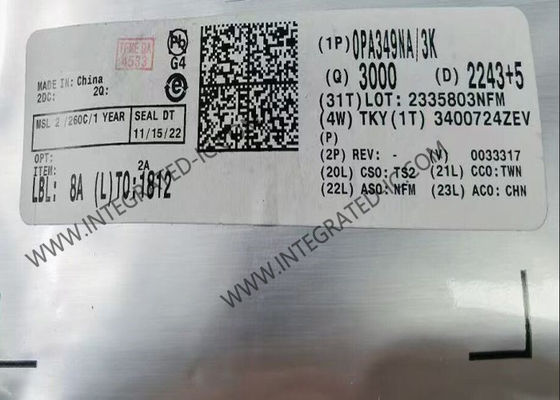 OPA349NA چیپ مدار یکپارچه 70kHz راه آهن به راه آهن تقویت کننده عملیاتی CMOS SOT-23-5