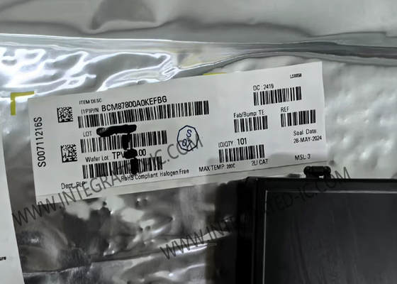 IC Ethernet BCM87800A0KEFBG کم قدرت 800GbE PAM-4 Ethernet PHY گیرنده