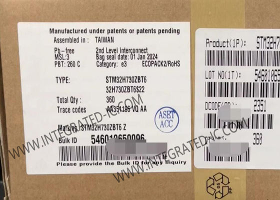 آی سی میکروکنترلر تعبیه شده MCU STM32H730ZBT6 550MHz 128KB