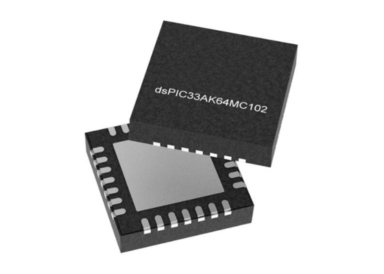 DSPIC33AK64MC102-E/M7 میکروکنترلر MCU کنترل کننده سیگنال دیجیتال با عملکرد بالا