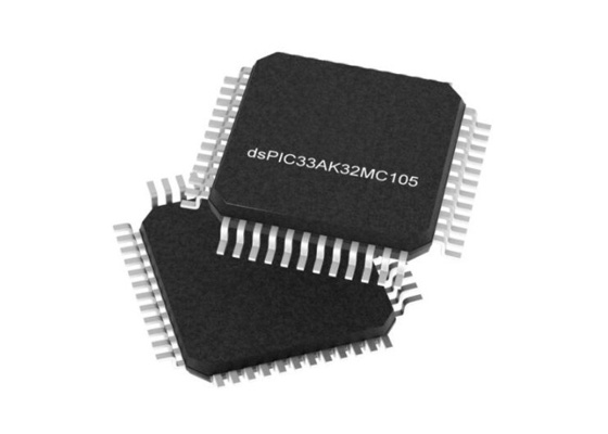 DSPIC33AK32MC105-E/PT میکروکنترلر MCU 32 بیتی کنترل کننده سیگنال دیجیتال TQFP-48