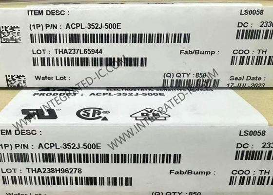 ACPL-352J-500E مدار یکپارچه چیپ دروازه درایو اپتوکوپل 5A خروجی منطقی اپتوکوپل