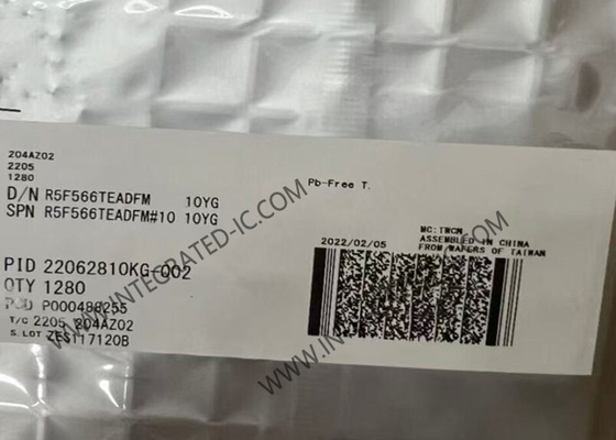 R5F566TEADFM میکروکنترلر MCU 32 بیتی میکروکنترلر 160MHz 32Bit Single Core MCU