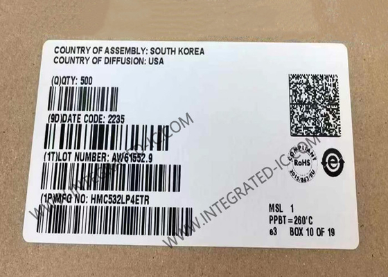 HMC532LP4ETR ماژول ارتباطات بی سیم 14dBm نوسانگرهای کنترل شده ولتاژ