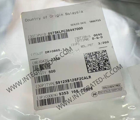 S912XB128F2CALR میکروکنترلر MCU 40MHz S12XB 16 بیت میکروکنترلر MCU