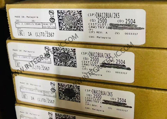 INA128UA تقویت کننده ابزار کم مصرف دقیق تراشه مدار یکپارچه