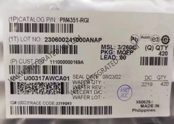 PM4351-RGI تراشه مدار یکپارچه COMET یک کانال E1/T1/J1 گیرنده/برنامه
