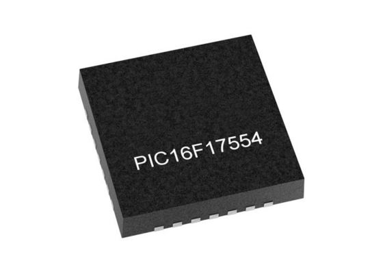 PIC16F17554T-I/STX میکروکنترلر MCU 32MHz قدرت پایین 8Bit PIC میکروکنترلر VQFN28