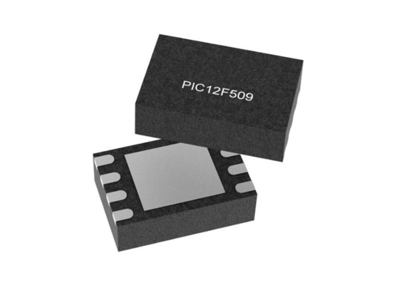 ریزکنترلر PIC12F509T-I/MC MCU 4MHz 8Bit PIC 12F IC ریزکنترلر DFN8