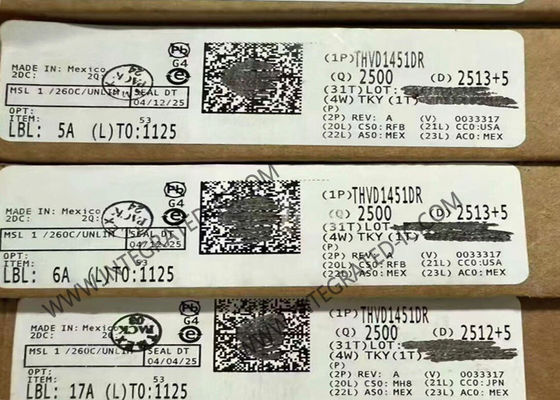 تراشه مدار مجتمع THVD1451DR فرستنده-گیرنده RS-485 3.3 ولت به 5 ولت با محافظت ESD IEC ±18-kV