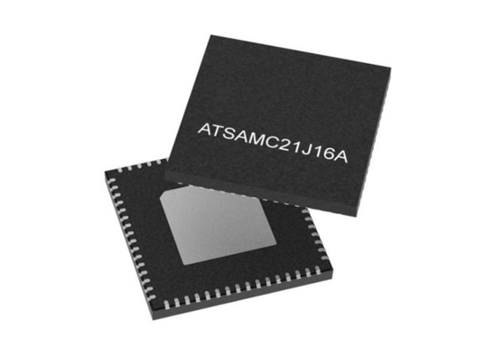 میکروکنترلر ATSAMC21J16A-MU MCU SAM C21 IC میکروکنترلر VQFN64 تعبیه شده MCU
