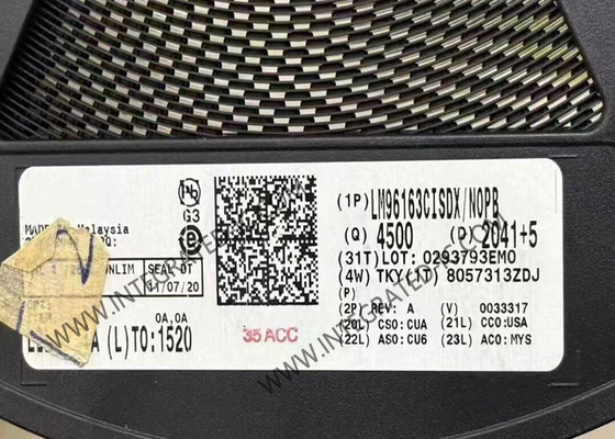 LM96163CISDX سنسور IC دیود از راه دور سنسور دمای دیجیتال WSON-10