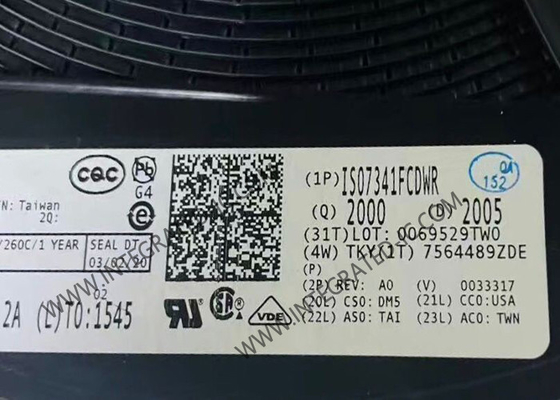 تراشه مدار مجتمع ISO7341FCDWR ایزولاتورهای دیجیتال چهار کاناله 3000Vrms SOIC16