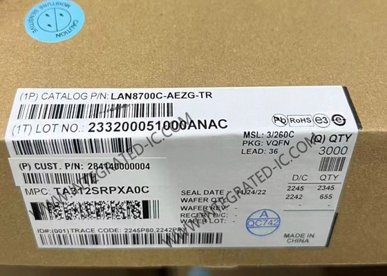 آی سی اترنت LAN8700C-AEZG، ترانسیور لایه فیزیکی اترنت 10/100 Base-T/TX