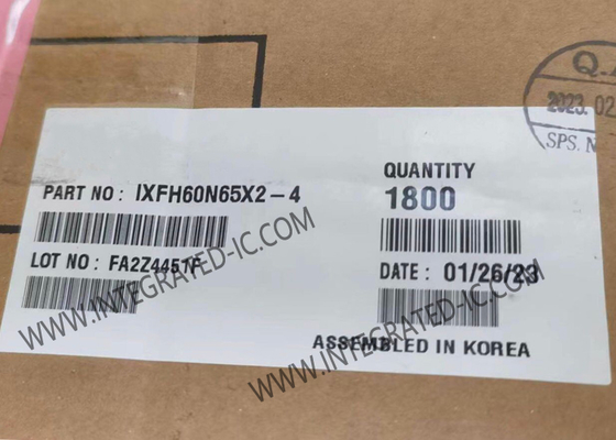 IXFH60N65X2-4 تراشه مدار مجتمع N-Channel Enhancement Power MOSFET ترانزیستورها