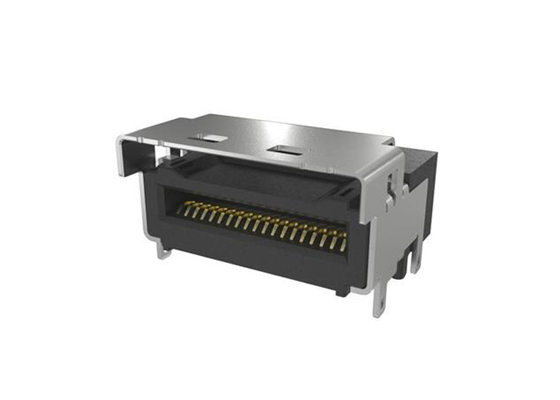 G97R21312HR کانکتورهای 38POS Card Edge Connectors 0.60mm Mini Cool Edge IO Connector