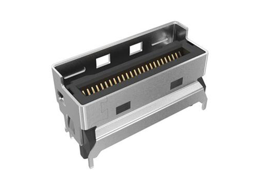 G97V25312HR کانکتورهای Mini Cool Edge 0.60mm کانکتورهای 50POS Card Edge کانکتورهای